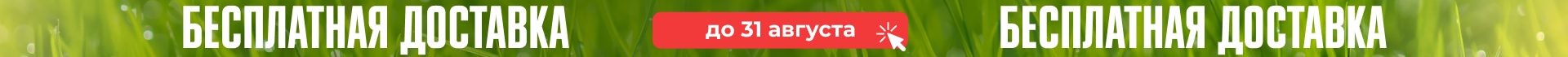 Бесплатная доставка до 31 августа