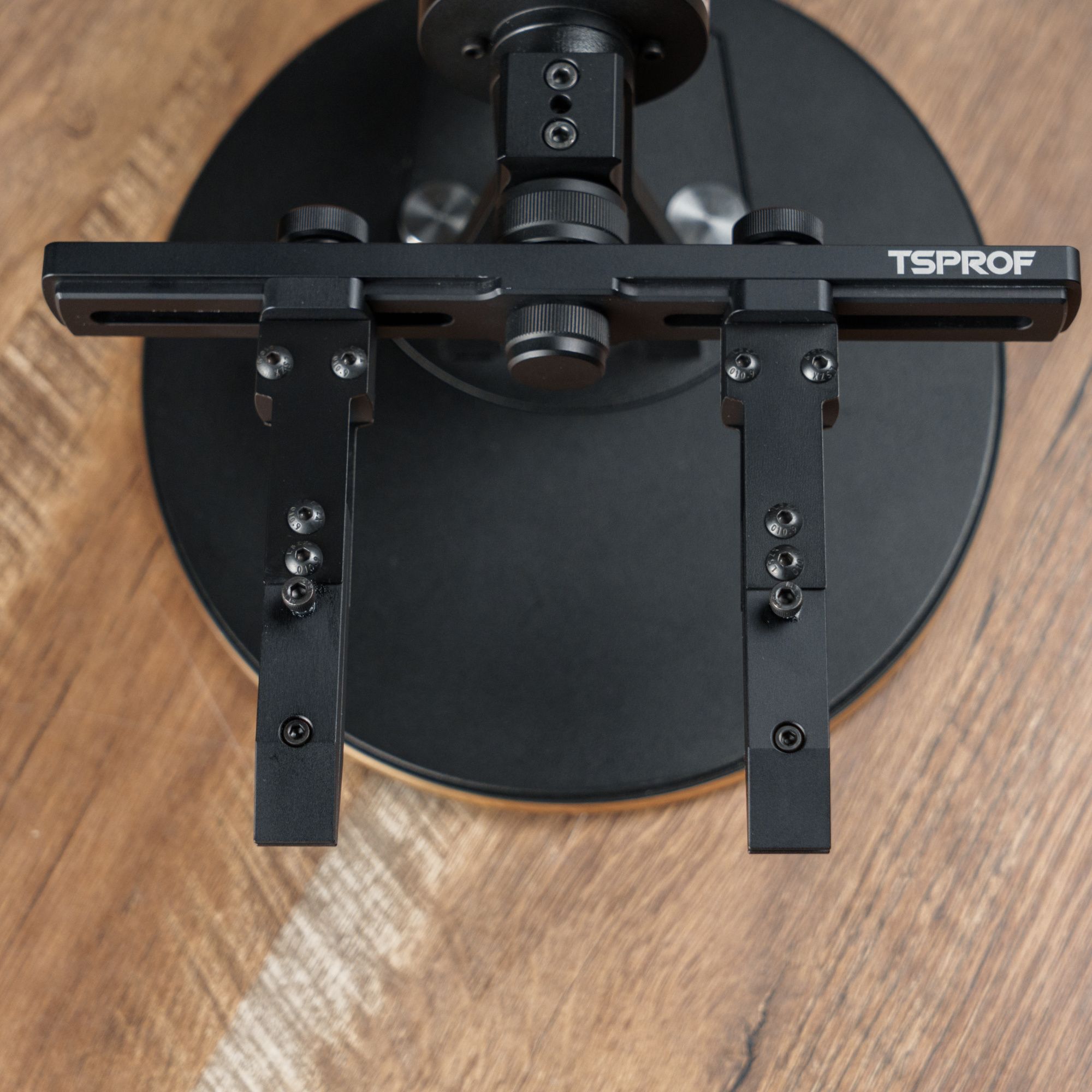 Зажим TSPROF, двойной, матовый	