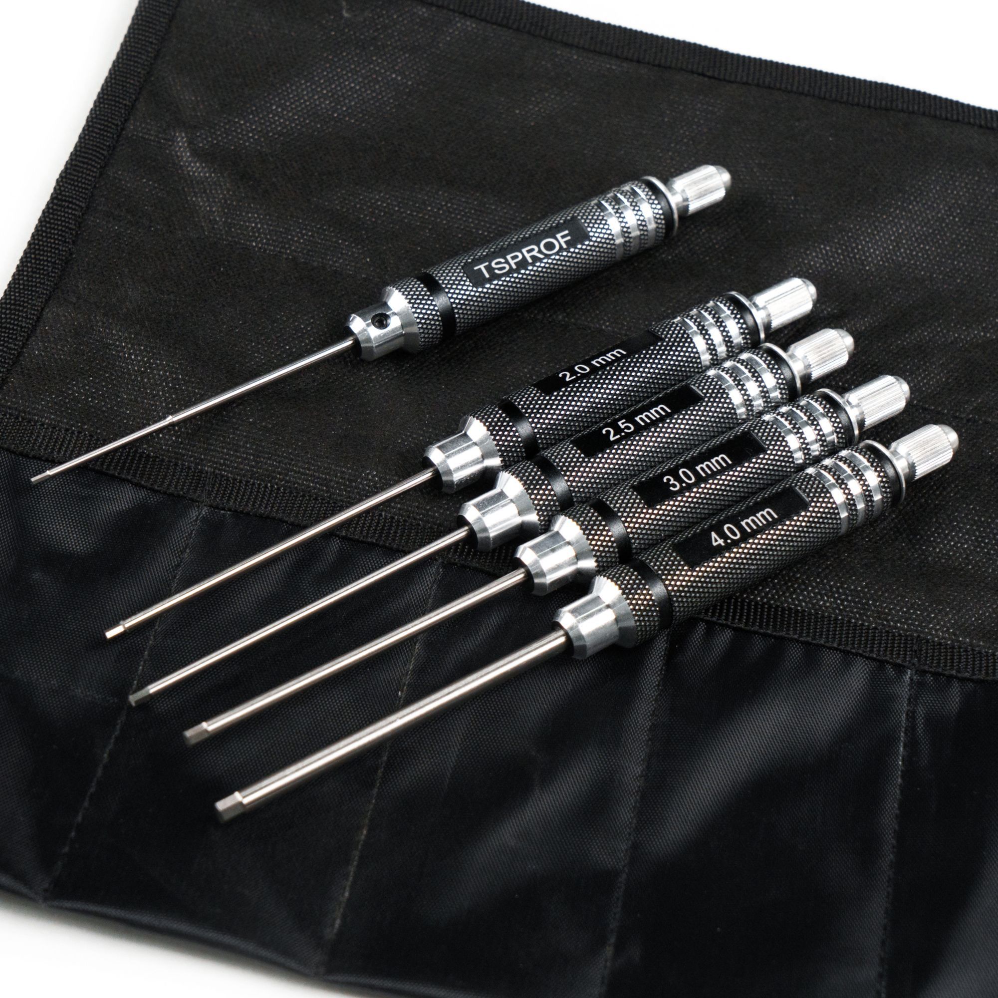 Набор шестигранных отверток TSPROF №5, в чехле