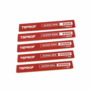 Набор алмазных брусков для заточки TSPROF Alpha SD61-SD4 (5 шт.)