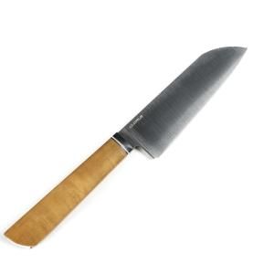 Нож Сантоку Quorus, Elmax 140 мм (дальневосточный ясень)