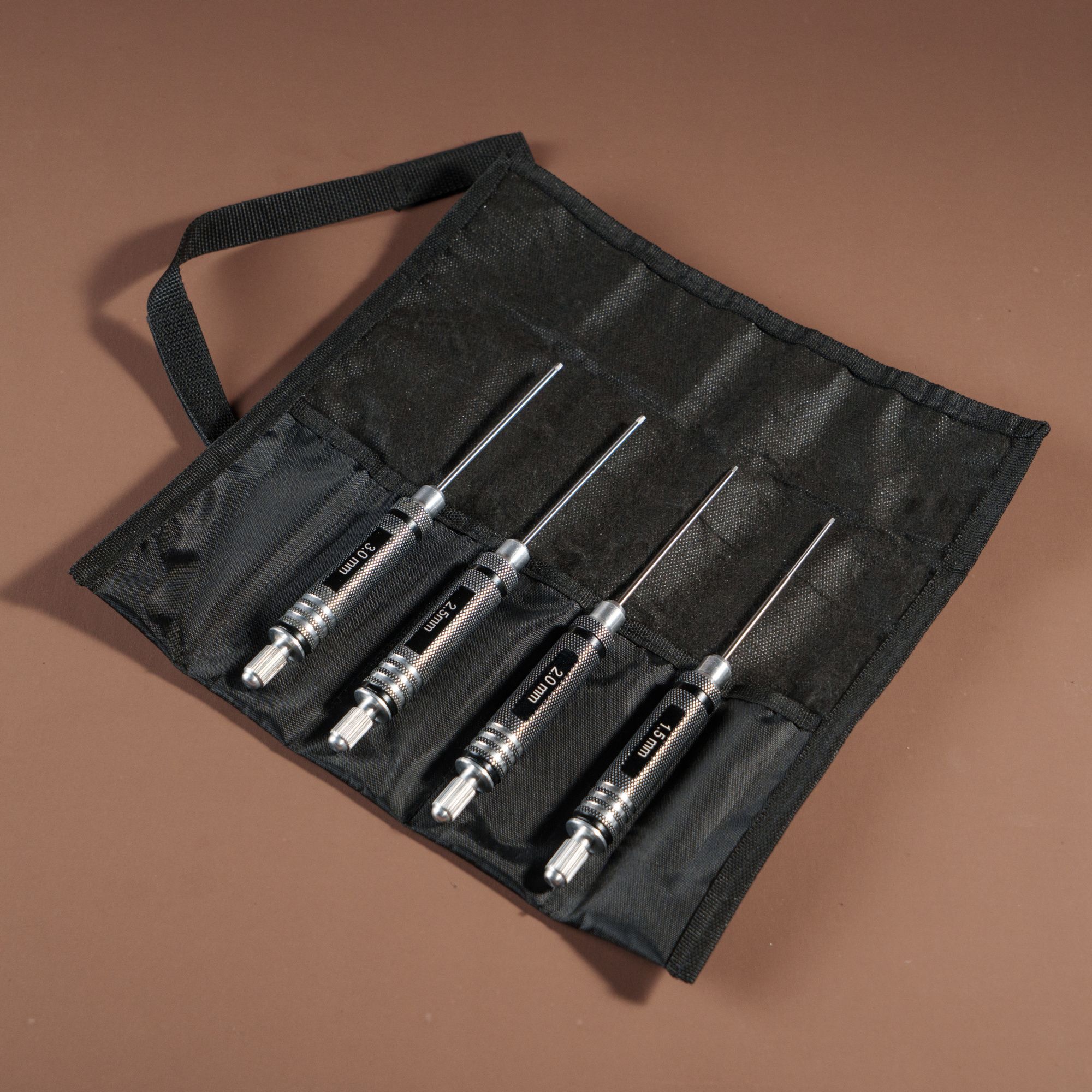 Набор шестигранных отверток TSPROF №4, в чехле