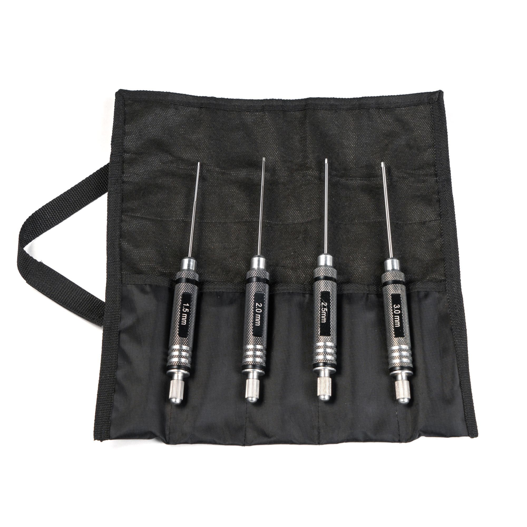 Набор шестигранных отверток TSPROF №4, в чехле