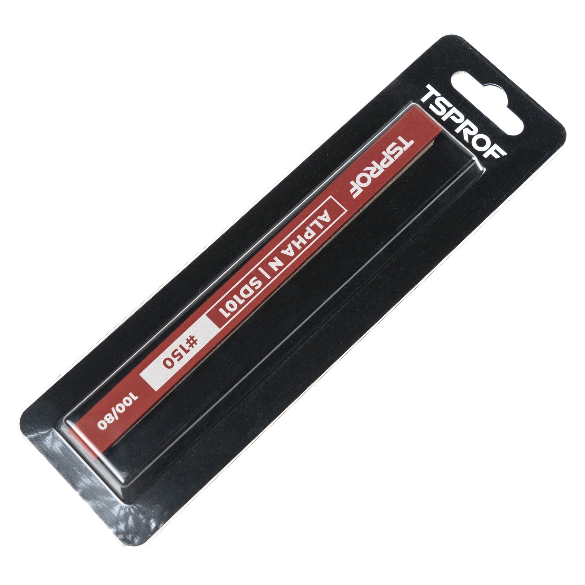 Алмазный брусок для заточки TSPROF Alpha N SD101, 100/80 (150 грит), 12 мм