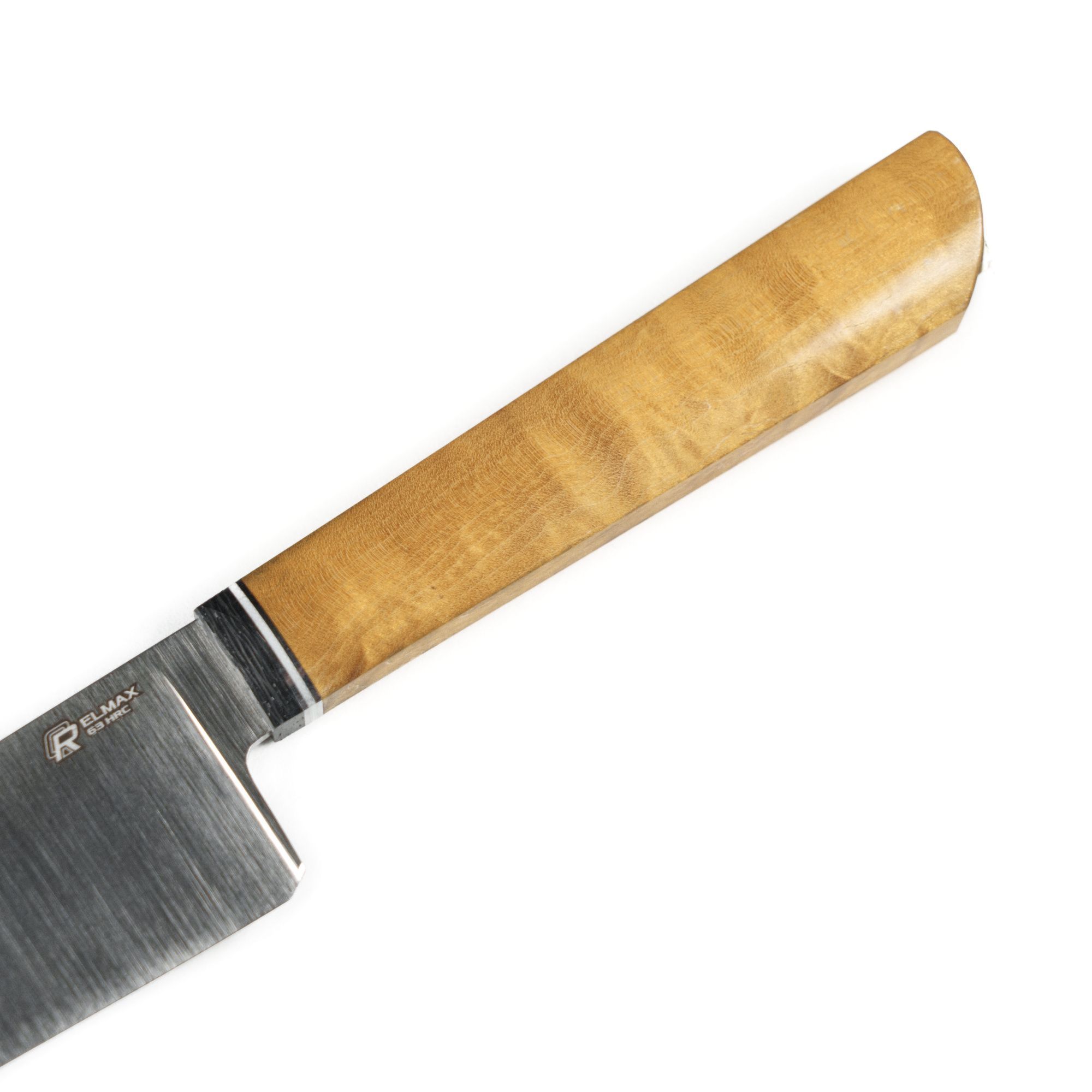 Нож Сантоку Quorus, Elmax 140 мм (дальневосточный ясень)