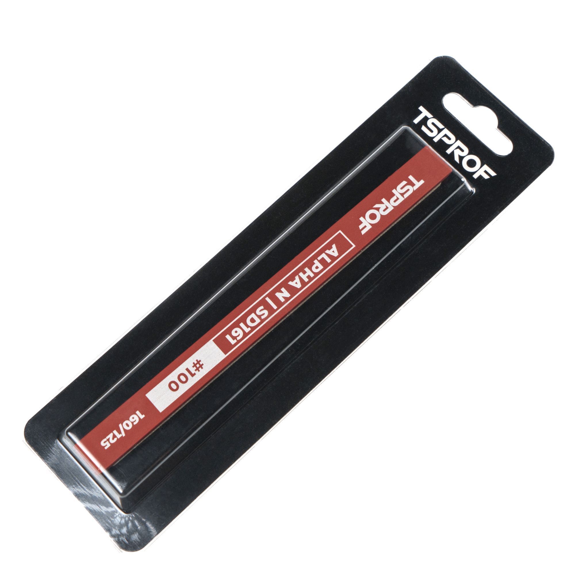 Алмазный брусок для заточки TSPROF Alpha N SD161, 160/125 (100 грит), 12 мм