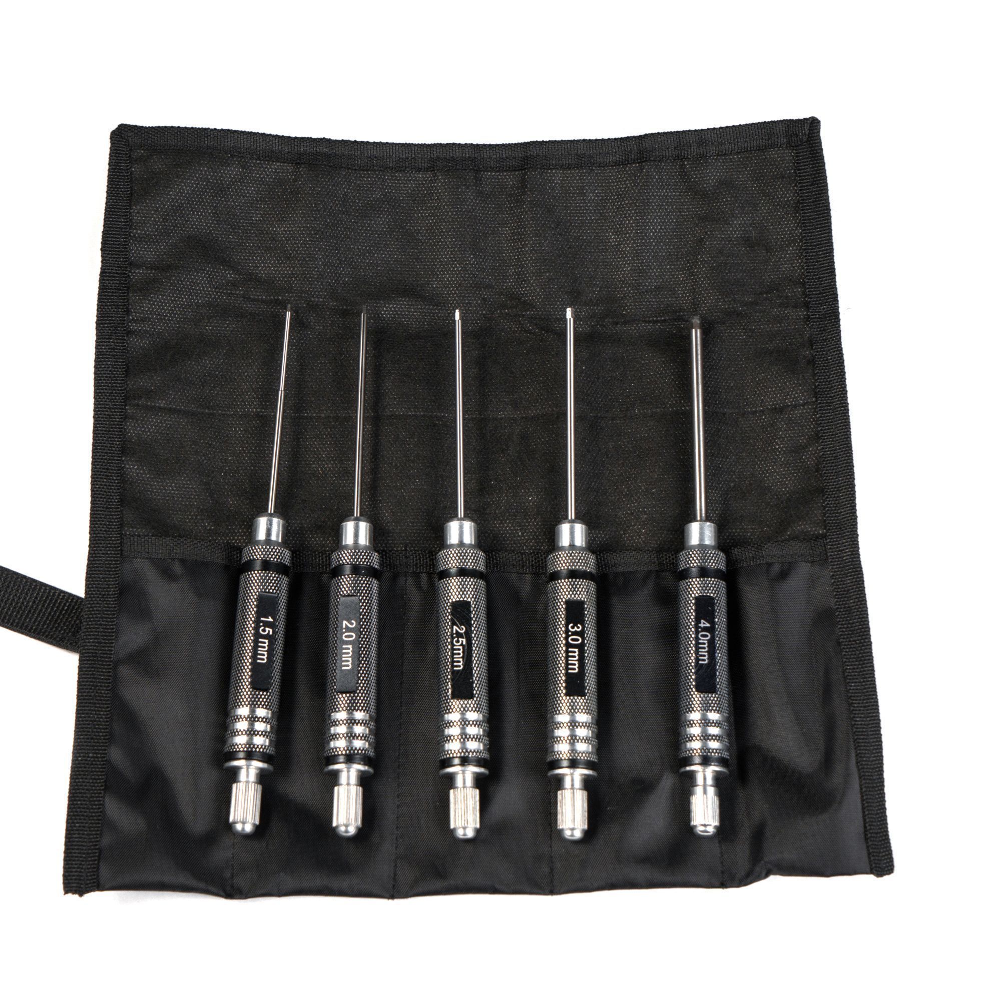 Набор шестигранных отверток TSPROF №5, в чехле