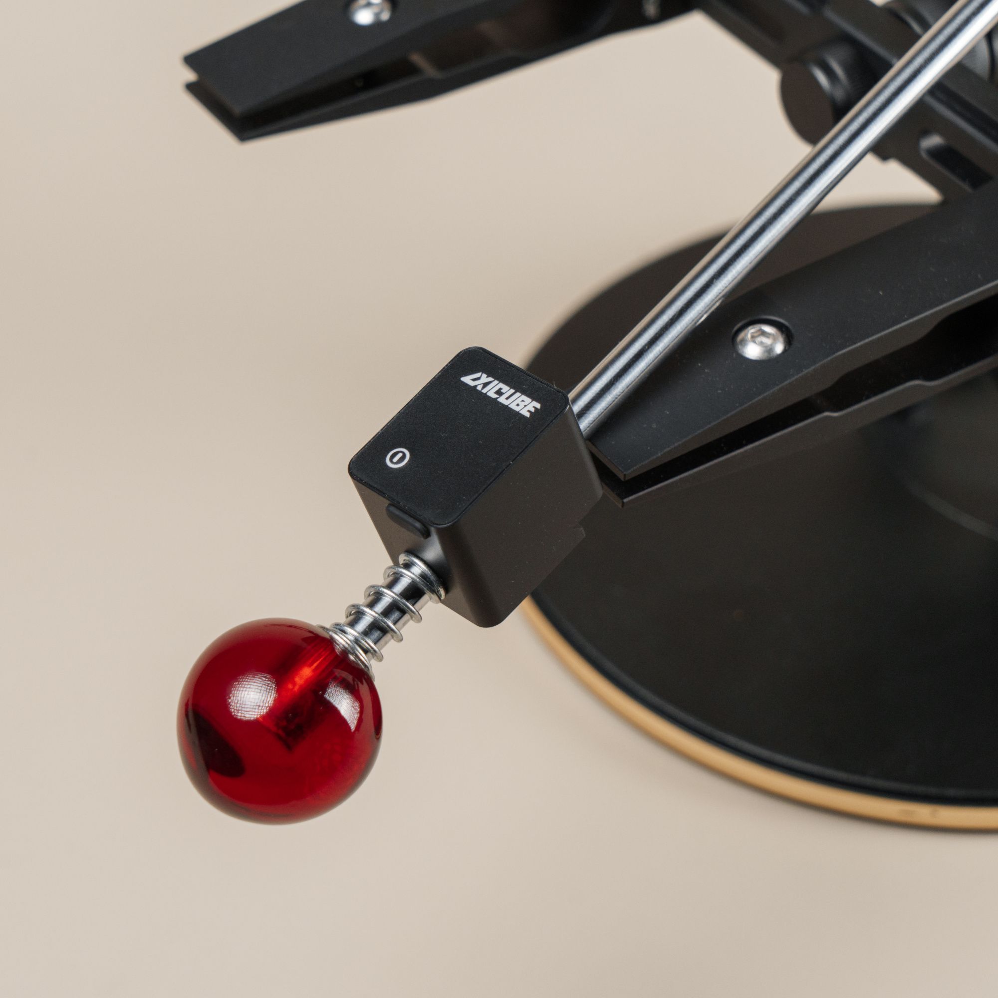 Ручка-шар TSPROF, 8 мм, фотополимер (красный) (уценка)