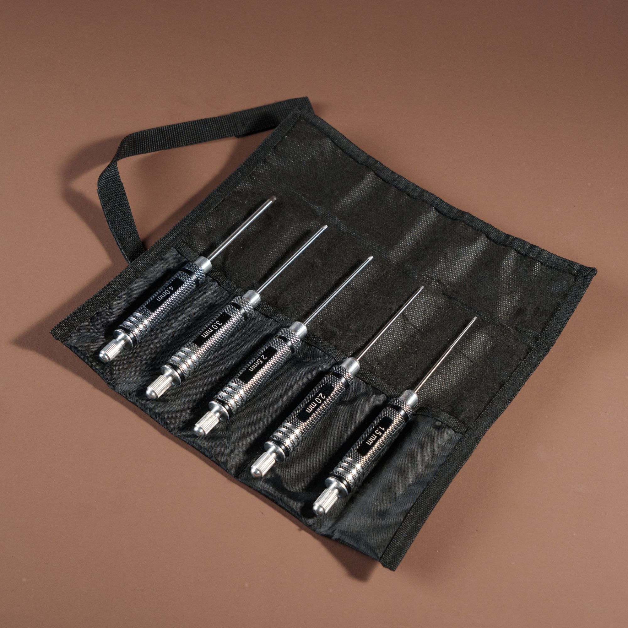 Набор шестигранных отверток TSPROF №5, в чехле