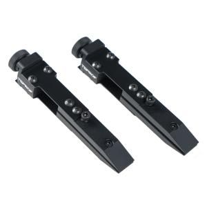 Зажим TSPROF, двойной, матовый	